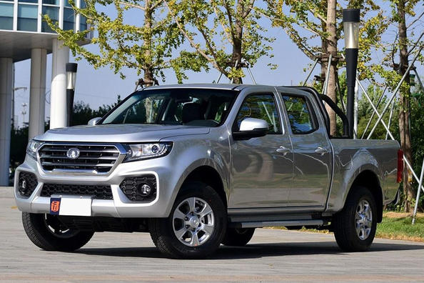 Test av fyrhjulsdrivna pickupen Great Wall Wingle 7