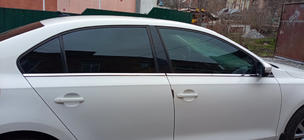 Volkswagen Jetta 2011–2018 Nedre fönsterlister (6 st, rostfritt) Carmos - turkiskt stål foto 4