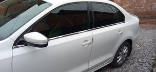 Volkswagen Jetta 2011–2018 Nedre fönsterlister (6 st, rostfritt) Carmos - turkiskt stål foto 3
