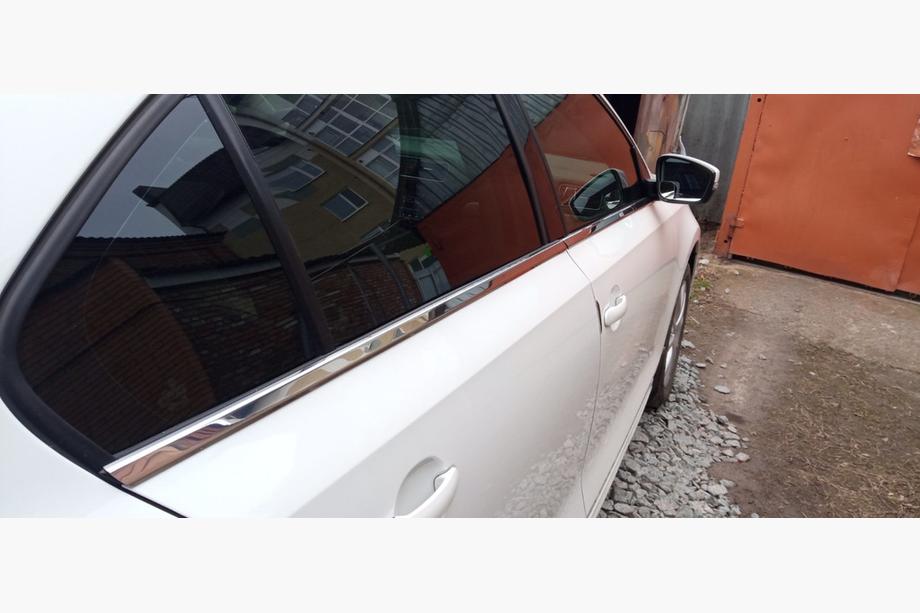 Volkswagen Jetta 2011–2018 Nedre fönsterlister (6 st, rostfritt) Foto 2