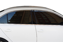 Volkswagen Jetta 2011–2018 Komplett fönsterlistset (12 st, rostfritt stål) Carmos - turkiskt stål foto 3