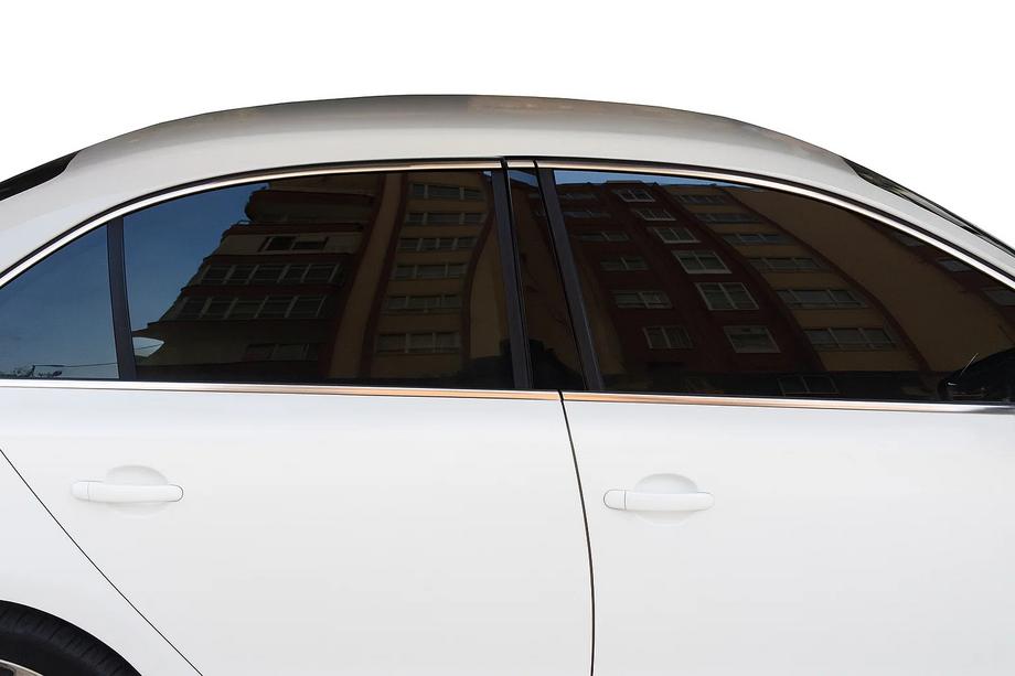 Volkswagen Jetta 2011–2018 Komplett fönsterlistset (12 st, rostfritt stål) OmsaLine – italienskt rostfritt stål Foto 3