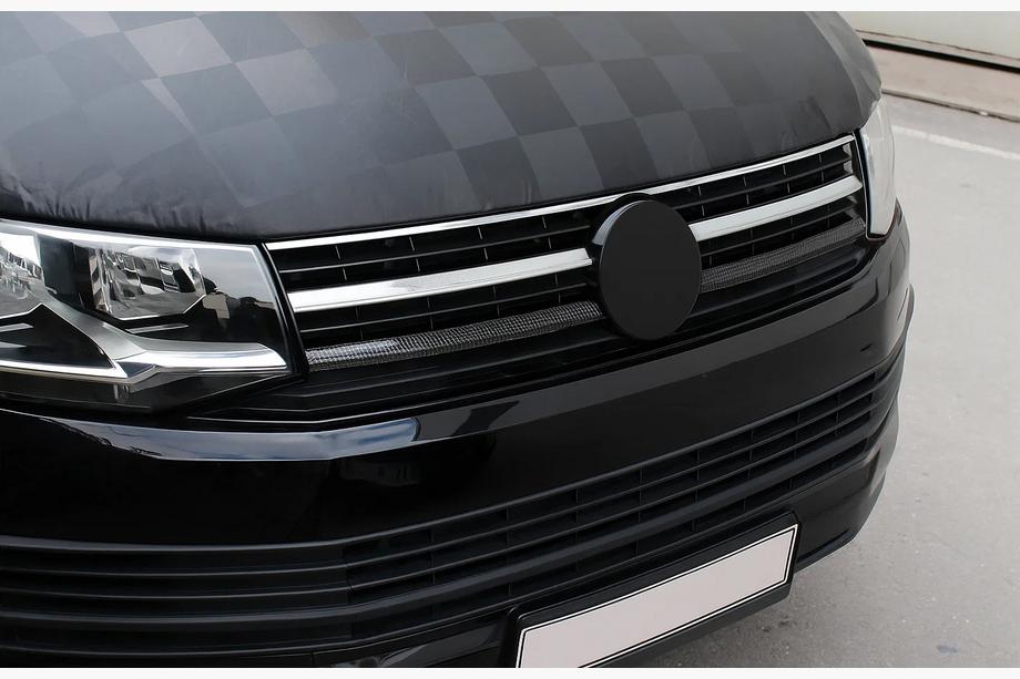 Volkswagen T6 2015–2024 Dekorlister till nedre grill 2015-2019 (2 st, kolfiber) Foto 3