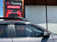 Toyota Hilux 2015– Vindavvisare med kromlist (4 st, Niken) foto 5