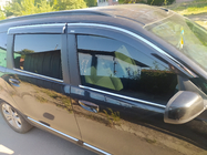 Dacia Lodgy 2012–2022 Vindavvisare med kromlist (4 st, Niken) foto 4