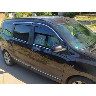Vindavvisare med kromlist (4 st, Niken) Dacia Lodgy 2012–2022 foto 1
