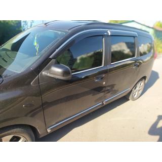 Vindavvisare med kromlist (4 st, Niken) Dacia Lodgy 2012–2022 foto 3