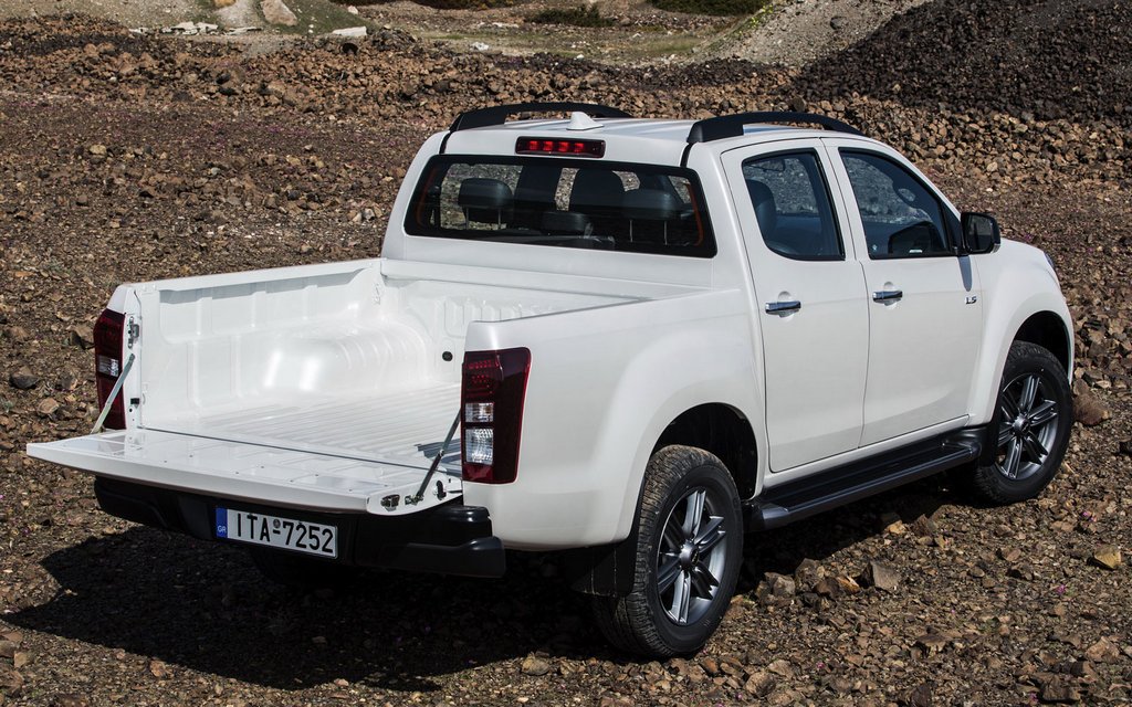 Test av mellanstora pickupen Isuzu D-Max