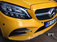 Mercedes C-class W205 2014–2021 Kromade dimljuslister för AMG (4 st) foto 2