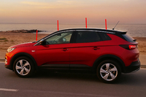 Opel Grandland X 2017– Övre fönsterlister (8 st, rostfritt stål) foto 1