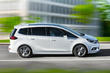 Test av den kompakta minibussen Opel Zafira foto 3