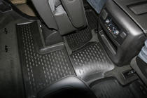 Chevrolet Tahoe 2014–2019 (2015↗) 3D gummimattor för kupén (4 st, Novline) foto 2