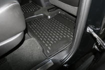 Chevrolet Tahoe 2014–2019 (2015↗) 3D gummimattor för kupén (4 st, Novline) foto 4