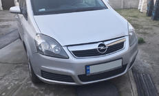 Opel Zafira B 2005–2011 Vinterfront för grill (2005-2008) Matt foto 2