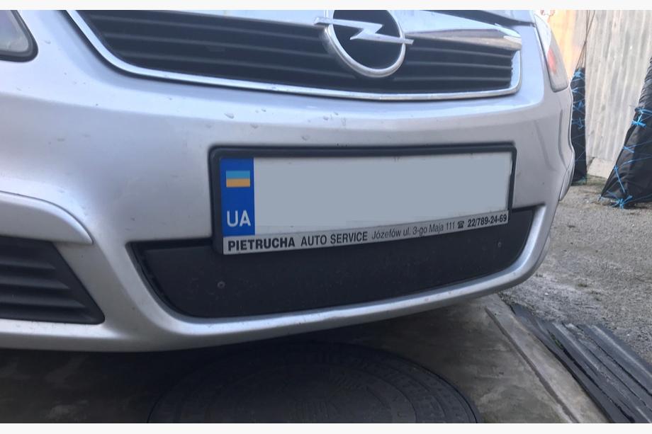 Opel Zafira B 2005–2011 Vinterfront för grill (2005-2008) Matt Image