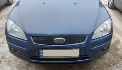 Ford Focus II 2005–2008 Vintertäckning för frontgrillen Blank foto 1