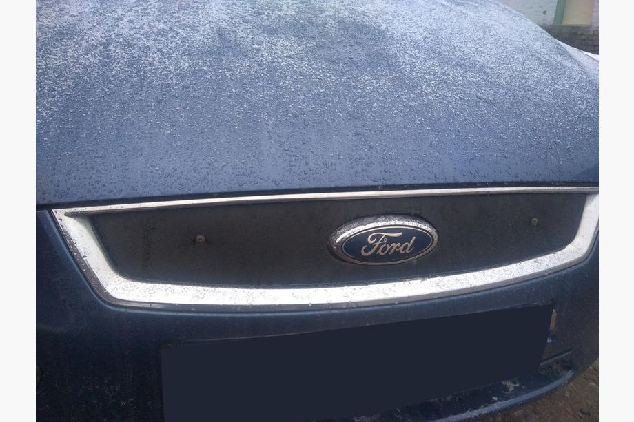 Ford Focus II 2005–2008 Vintertäckning för frontgrillen Foto 2