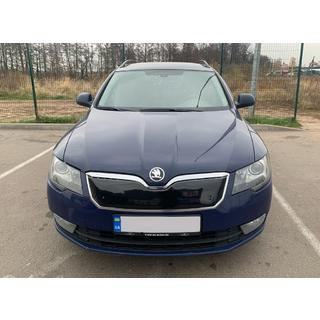Vintertäckning för frontgrill (övre, 2013-2015) Skoda Superb 2009–2015 foto 1