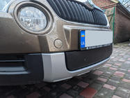 Skoda Yeti 2009–2017 Vintertäckning för grill (nedre, 2009-2013) foto 3