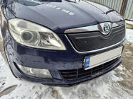 Skoda Roomster 2006–2015 Vintertäckning för grillen (2010+, övre) foto 1