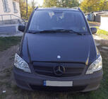 Mercedes Vito W639 2004–2014 Vinterfront till grill V2 (2010-2015) Matt foto 1