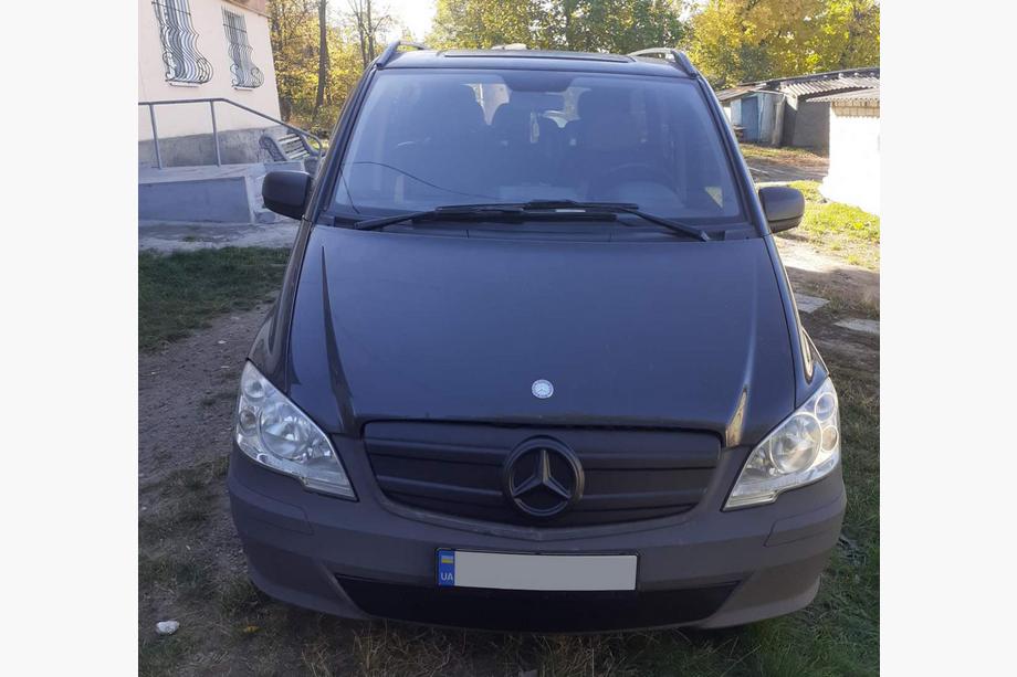 Mercedes Vito W639 2004–2014 Vinterfront till grill V2 (2010-2015) Matt Image