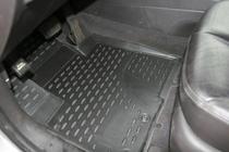 Hyundai Santa Fe 2 2006–2012 3D-gummimattor för kupén (4 st, Novline) foto 2