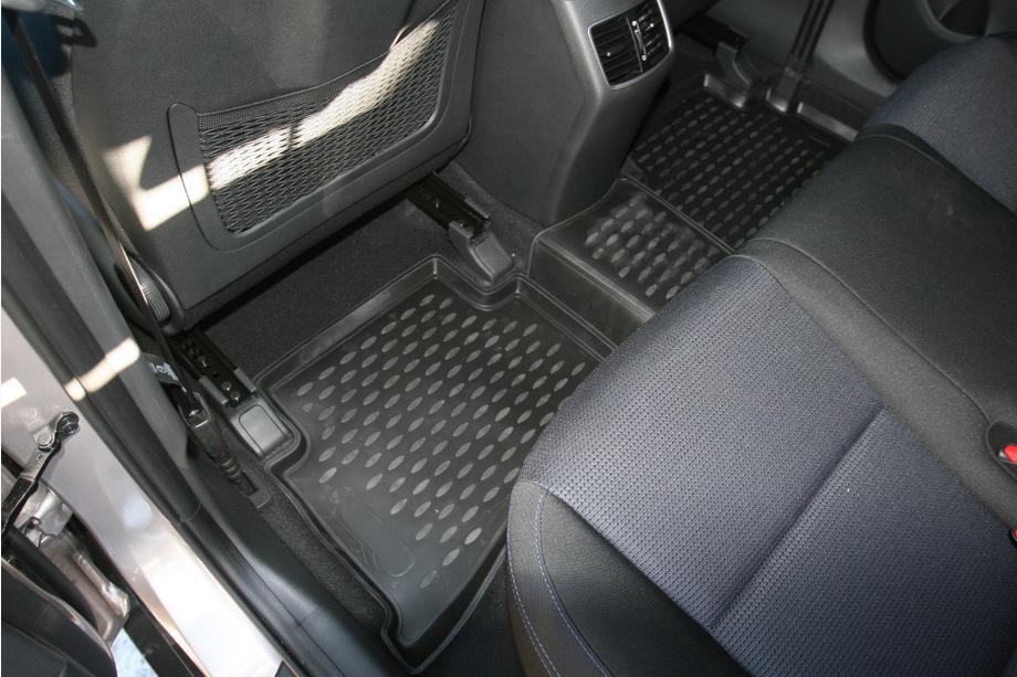 Hyundai Tucson TL 2016–2021 3D-gummimattor för kupén (4 st, Novline) Foto 4
