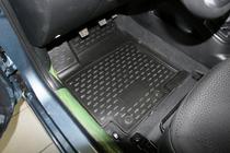 Kia Rio 2012–2017 3D gummigolvmattor till kupén (4 st, Novline) (UB) foto 2
