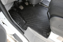 Mercedes Sprinter W906 2006–2018 (2015↗) Gummimattor för kupén (2 st, Novline) foto 2