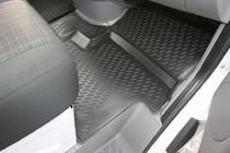 Mercedes Sprinter W906 2006–2018 (2015↗) Gummimattor för kupén (2 st, Novline) foto 4