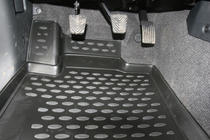 Mitsubishi L200 2015–2024 3D gummimattor för kupén (4 st, Novline) Budgetutförande foto 4