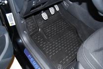 Peugeot 408 2010–2018 3D-gummimattor för kupén (4 st, Novline) foto 2
