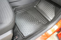 Renault Captur 2013–2019 3D-gummimattor för kupén (4 st, Novline) foto 3
