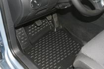 Volkswagen Golf 6 2008–2014 3D-gummimattor för kupén (4 st, Novline) foto 2