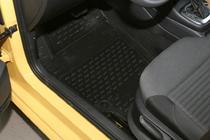 Volkswagen Polo 2010–2017 3D gummimattor för kupén (4 st, Novline) HB foto 2