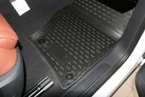 Volkswagen Touareg 2010–2018 3D gummimattor för kupén (4 st, Novline) för tvåzons klimatanläggning foto 4