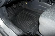 Chevrolet Lanos 1998–2017 Gummimattor till kupén (4 st, Novline) foto 2