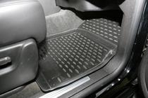 Chevrolet Tahoe 2014–2019 (2007-2015) Gummimattor (Kapitan) till kupén (6 st, Novline) foto 4