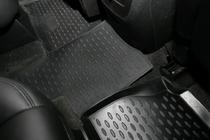 Chevrolet Tahoe 2014–2019 (2007-2015) Gummimattor (Kapitan) till kupén (6 st, Novline) foto 5