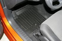 Dodge Caliber 2006–2011 Gummimattor till kupén (4 st, Novline) foto 2