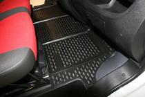 Fiat Ducato 2006–2025 (2012↗) Gummimattor till kupén (2 st, Novline) foto 3