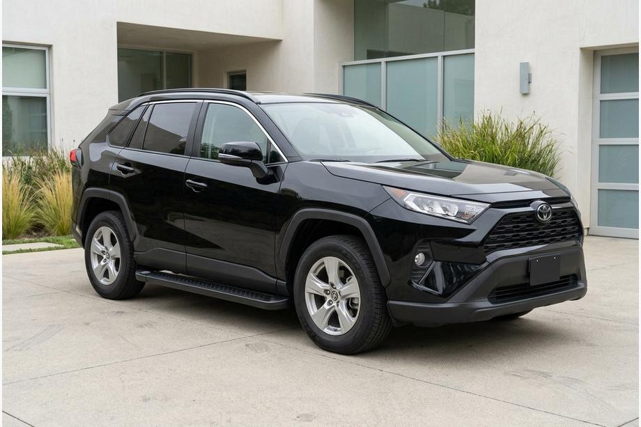 Toyota Rav 4 2019–2025 Sidosteg Allmond Black (2 st, aluminium) Image