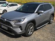 Toyota Rav 4 2019–2025 Sidosteg Fullmond (2 st, aluminium) foto 2