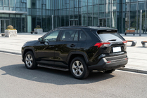 Toyota Rav 4 2019–2025 Sidosteg Tayga Black (2 st, aluminium) foto 1