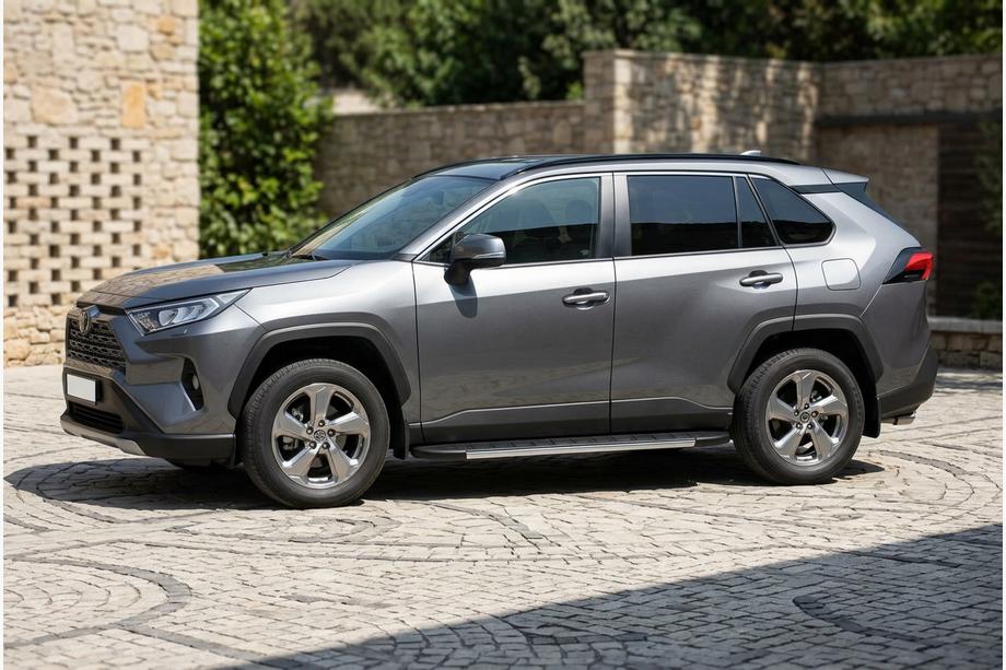 Toyota Rav 4 2019–2025 Sidosteg Duru (2 st, aluminium) Image