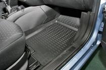 Fiat Punto Grande/EVO 2006–2018 (2006↗) Gummimattor till kupén (4 st, Novline) 5D foto 4