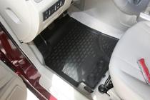 Geely Emgrand EC7 2009– Gummimattor till kupén (4 st, Novline) foto 2