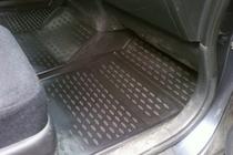 Honda FR-V 2004–2009 Gummimattor till kupén (4 st, Novline) foto 4