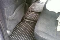 Honda FR-V 2004–2009 Gummimattor till kupén (4 st, Novline) foto 5